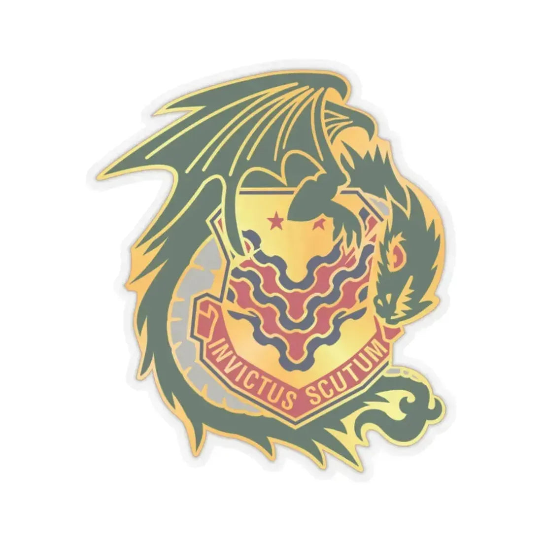 453 Chemical Battalion (U.S. Army) STICKER Vinyl Kiss-Cut Decal 2 Inch Transparent - The Sticker Space