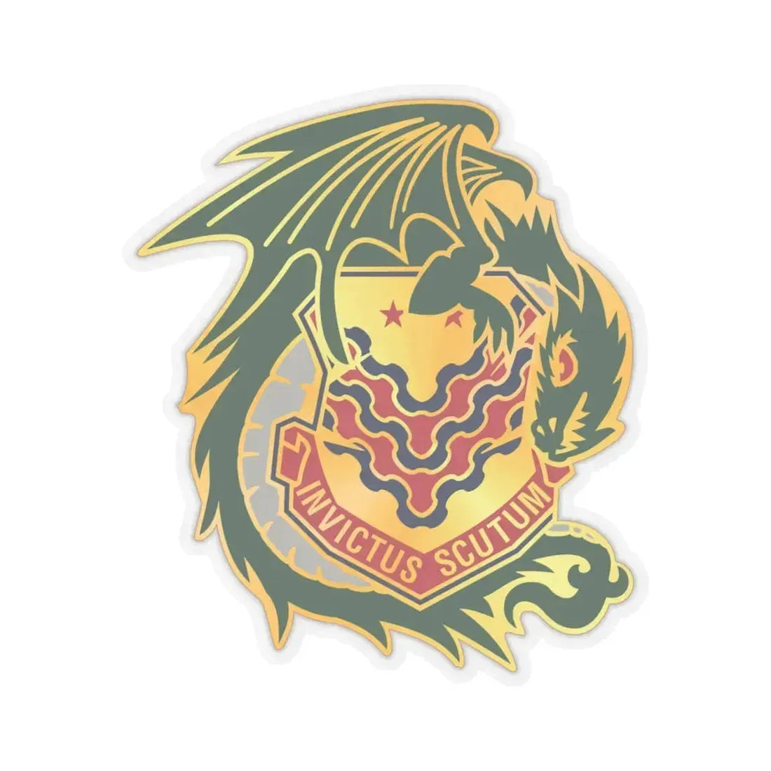 453 Chemical Battalion (U.S. Army) STICKER Vinyl Kiss-Cut Decal 6 Inch Transparent - The Sticker Space