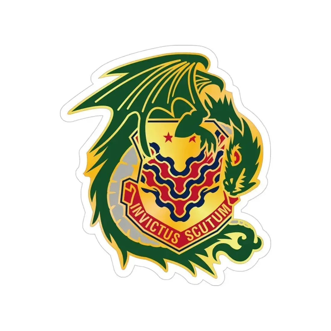 453 Chemical Battalion (U.S. Army) Transparent STICKER Die-Cut Vinyl Decal 4 Inch - The Sticker Space