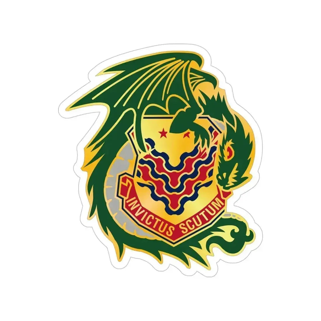 453 Chemical Battalion (U.S. Army) Transparent STICKER Die-Cut Vinyl Decal 6 Inch - The Sticker Space