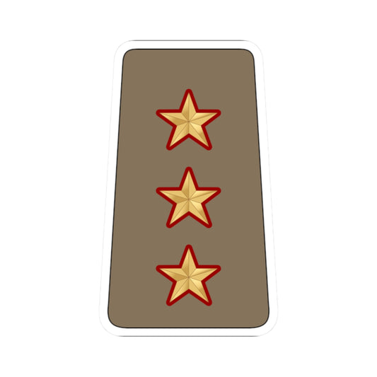 09. KLF CAPT (Kuwait) (Military Rank) STICKER Vinyl Kiss-Cut Decal