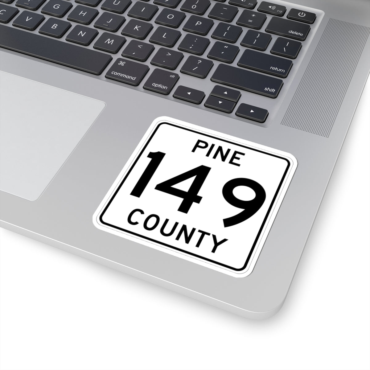 Pine County Route 149 MN (Minnesota) (Road Sign) STICKER Vinyl Kiss-Cut Decal