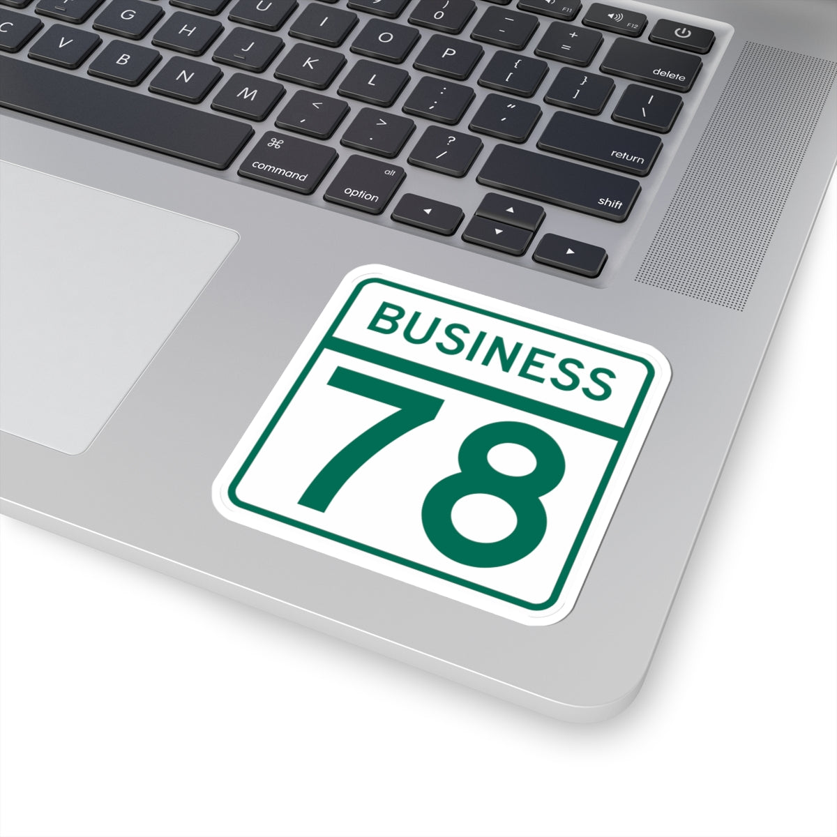 MD Route 78 Business (Maryland) (Road Sign) STICKER Vinyl Kiss-Cut Decal