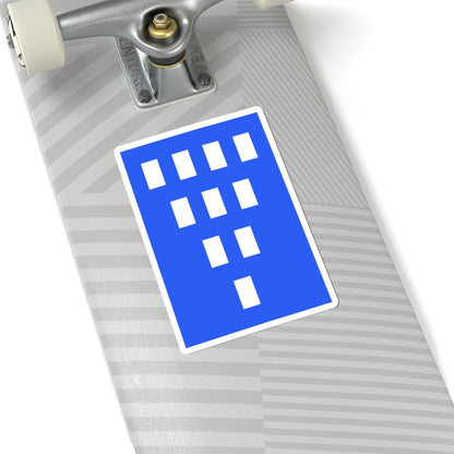 Flag of Evran (France) STICKER Vinyl Kiss-Cut Decal