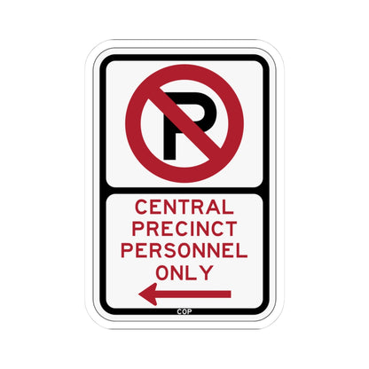PBOT Road sign P4075L (Oregon) (Road Sign) STICKER Vinyl Kiss-Cut Decal