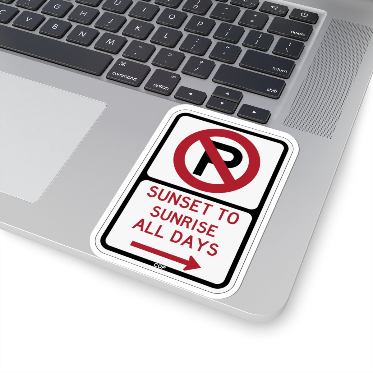 PBOT Road sign P1230R (Oregon) (Road Sign) STICKER Vinyl Kiss-Cut Decal