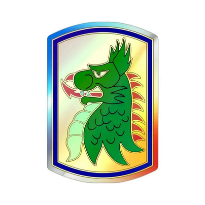 455 Chemical Brigade (U.S. Army) Holographic STICKER Die-Cut Vinyl Decal 2 Inch Holographic - The Sticker Space