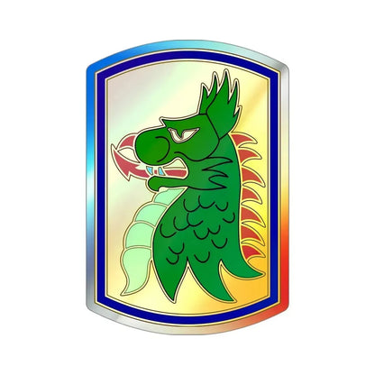 455 Chemical Brigade (U.S. Army) Holographic STICKER Die-Cut Vinyl Decal - The Sticker Space