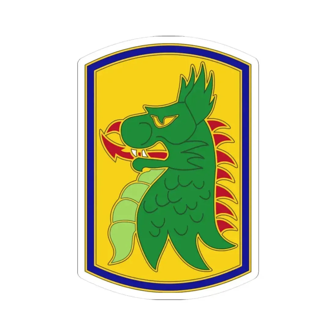 455 Chemical Brigade (U.S. Army) STICKER Vinyl Kiss-Cut Decal 3 Inch White - The Sticker Space