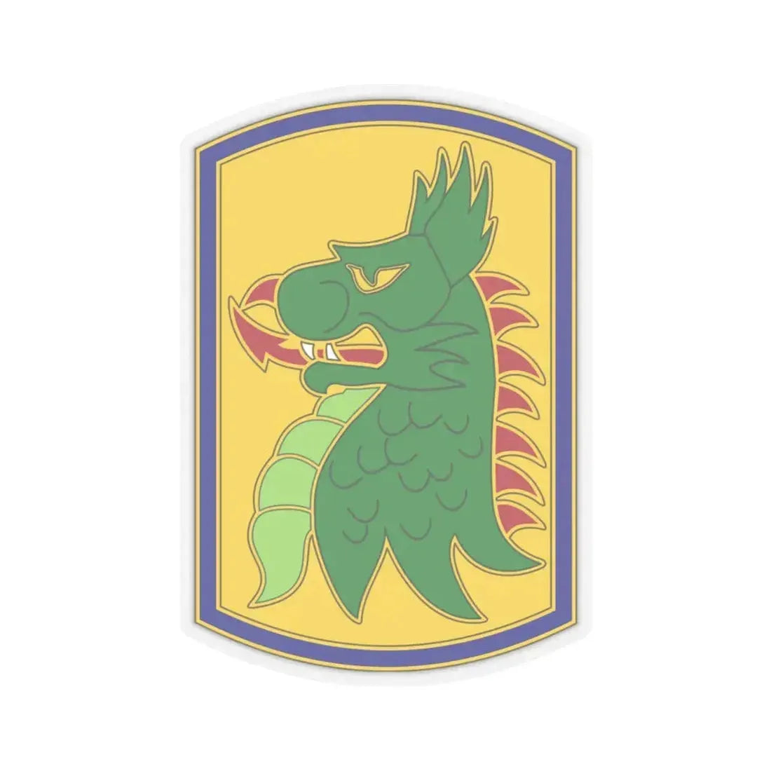 455 Chemical Brigade (U.S. Army) STICKER Vinyl Kiss-Cut Decal 4 Inch Transparent - The Sticker Space