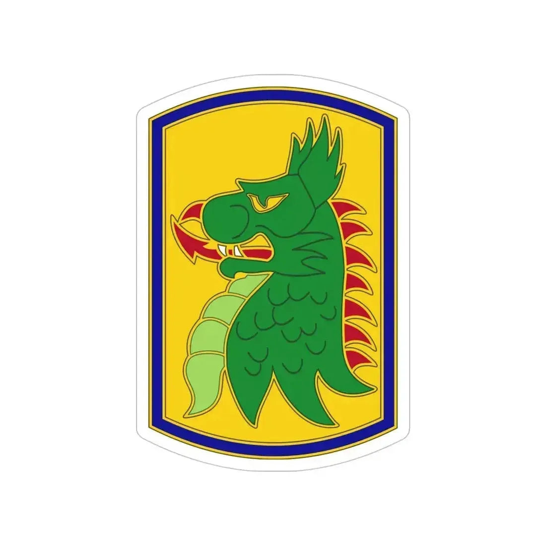 455 Chemical Brigade (U.S. Army) Transparent STICKER Die-Cut Vinyl Decal 5 Inch - The Sticker Space