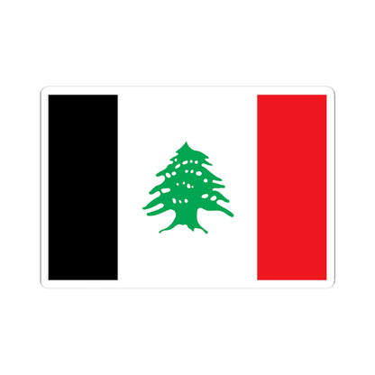 Union Party Lebanon flag (Lebanon) STICKER Vinyl Kiss-Cut Decal