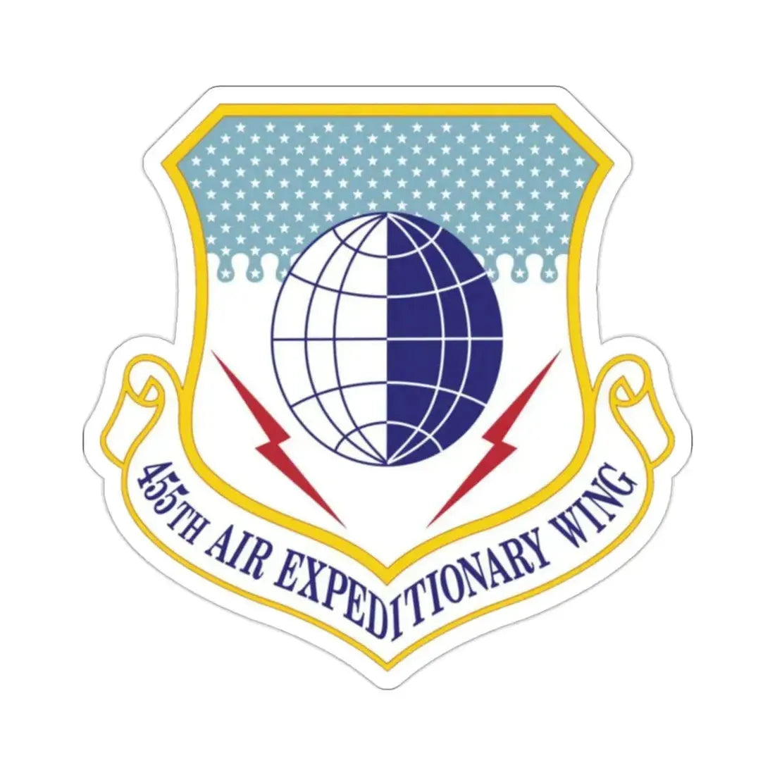 455th Air Expeditionary Wing (U.S. Air Force) STICKER Vinyl Die-Cut Decal - The Sticker Space