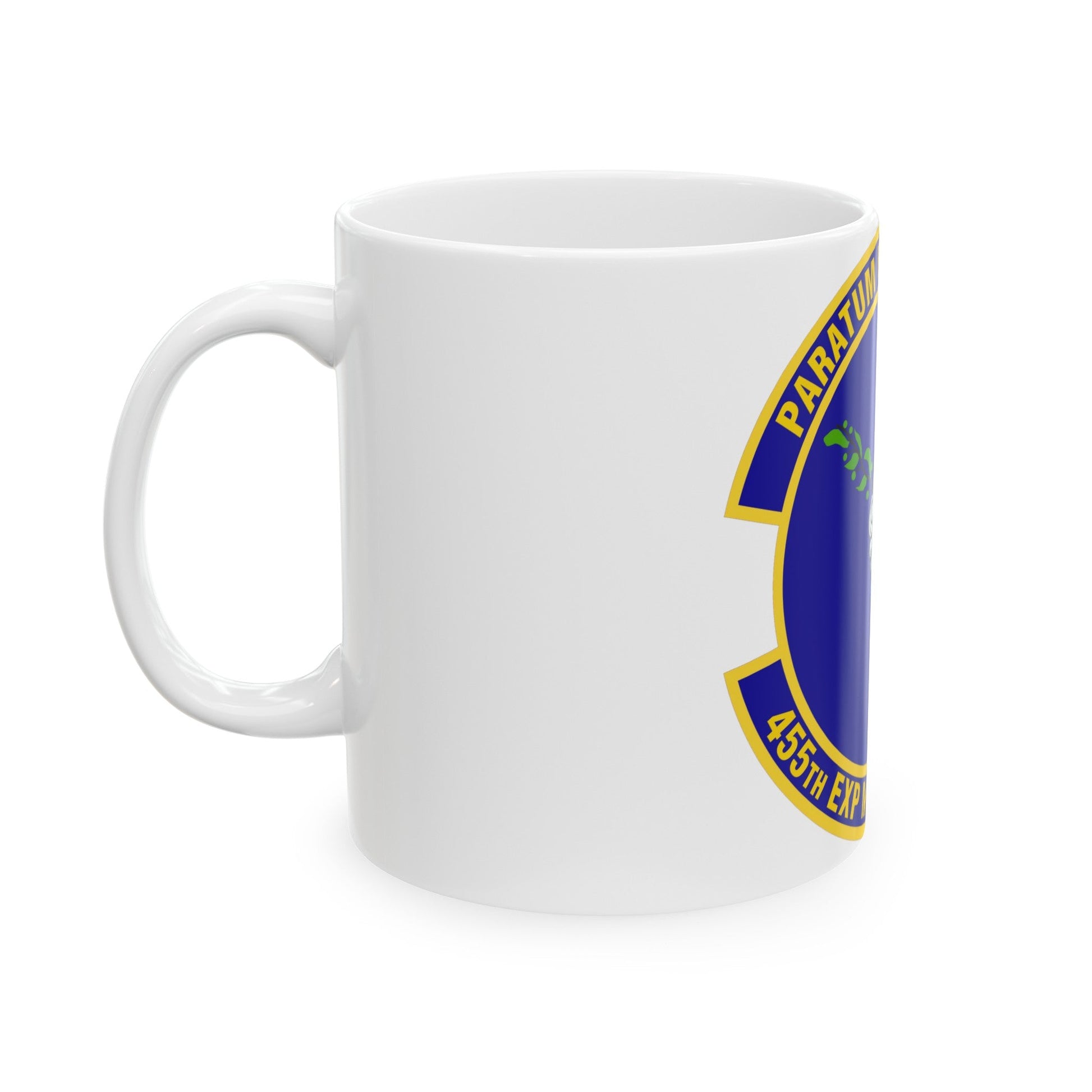 455th Expeditionary Maintenance Squadron (U.S. Air Force) White Coffee Mug-The Sticker Space