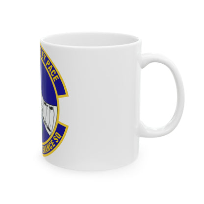 455th Expeditionary Maintenance Squadron (U.S. Air Force) White Coffee Mug-The Sticker Space