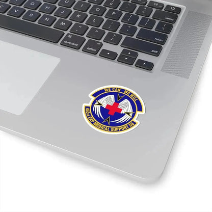 455th Expeditionary Medical Support Squadron (U.S. Air Force) STICKER Vinyl Kiss-Cut Decal - The Sticker Space