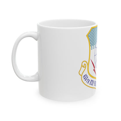 455th Expeditionary Security Forces Group (U.S. Air Force) White Coffee Mug-The Sticker Space