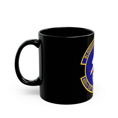 455th Expeditionary Security Forces Squadron (U.S. Air Force) Black Coffee Mug-The Sticker Space