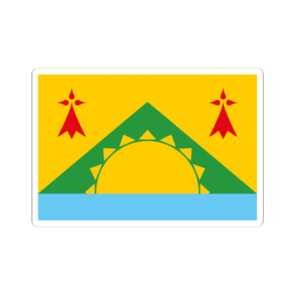 Bidar District Flag (France) STICKER Vinyl Kiss-Cut Decal