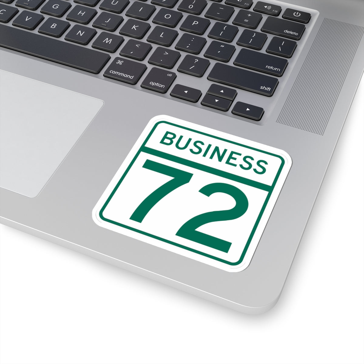 MD Route 72 Business (Maryland) (Road Sign) STICKER Vinyl Kiss-Cut Decal