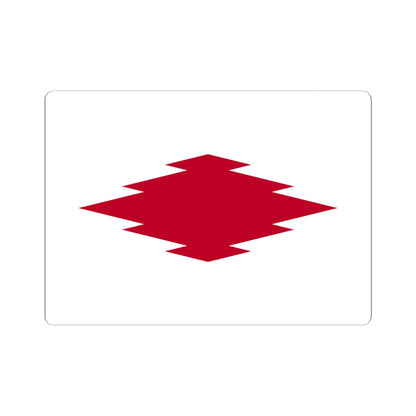 Flag of Shibata Niigata (Japan) STICKER Vinyl Kiss-Cut Decal