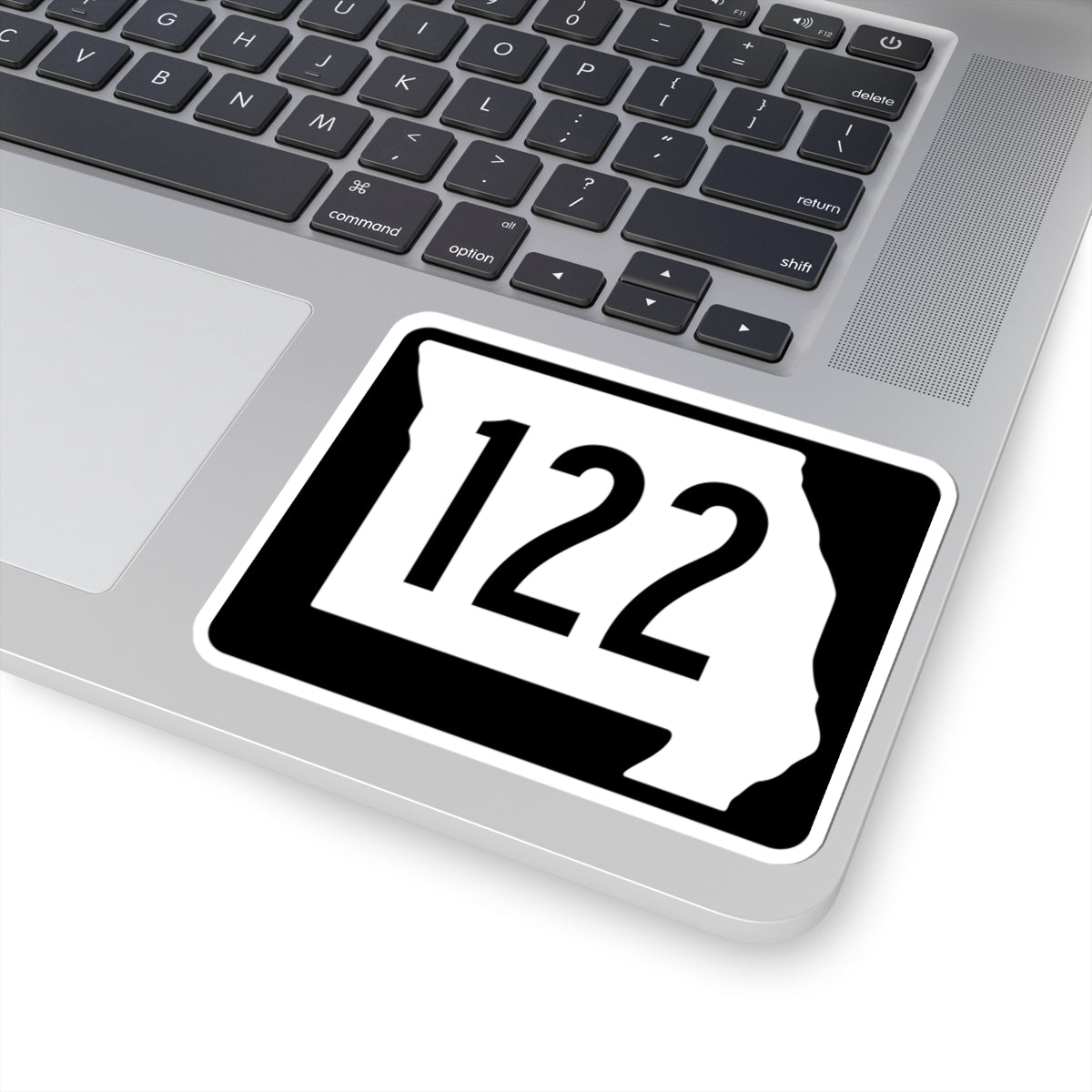 MO-122 (Missouri) (Road Sign) STICKER Vinyl Kiss-Cut Decal
