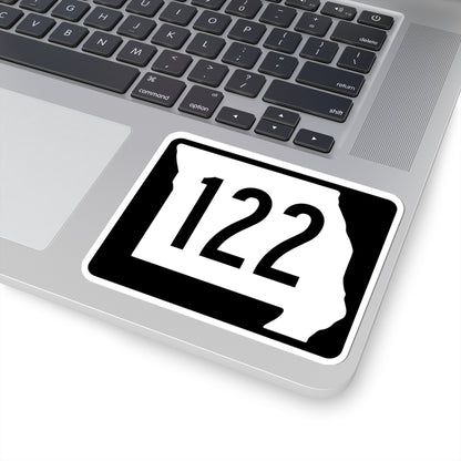MO-122 (Missouri) (Road Sign) STICKER Vinyl Kiss-Cut Decal