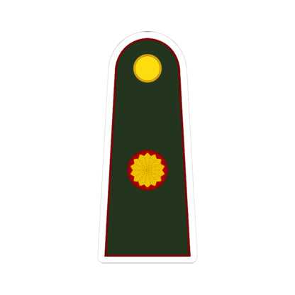 Argentina Army OF 6 (Argentina) (Military Rank) STICKER Vinyl Kiss-Cut Decal