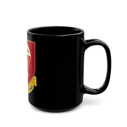 456th Airborne Field Artillery Battalion (U.S. Army) Black Coffee Mug-The Sticker Space