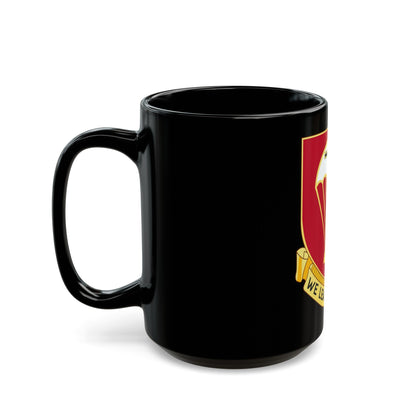 456th Airborne Field Artillery Battalion (U.S. Army) Black Coffee Mug-The Sticker Space