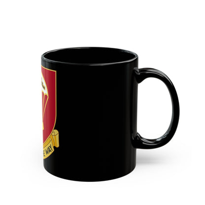 456th Airborne Field Artillery Battalion (U.S. Army) Black Coffee Mug-The Sticker Space