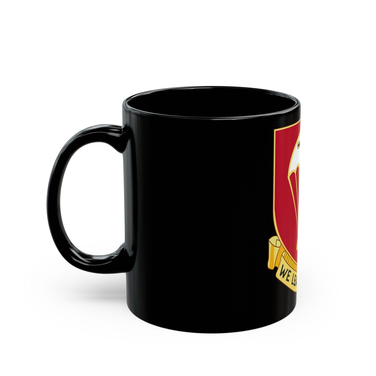 456th Airborne Field Artillery Battalion (U.S. Army) Black Coffee Mug-The Sticker Space