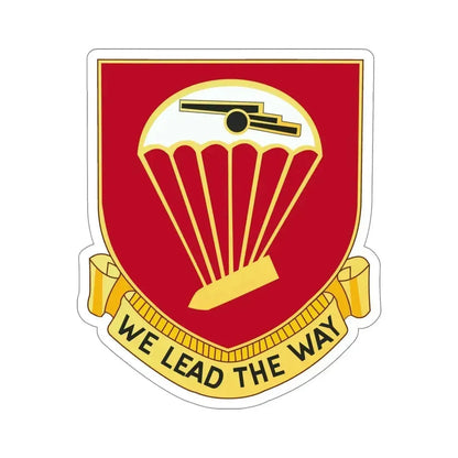 456th Airborne Field Artillery Battalion (U.S. Army) STICKER Vinyl Die-Cut Decal 5 Inch - The Sticker Space