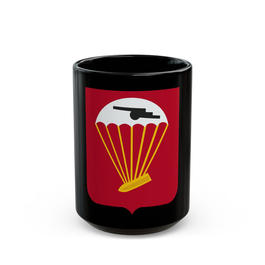 456th Airborne Field Artillery Battalion v2 (U.S. Army) Black Coffee Mug-15oz-The Sticker Space