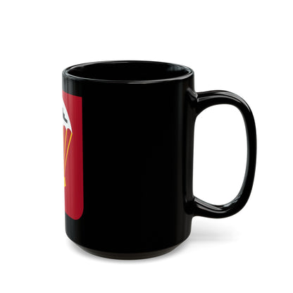 456th Airborne Field Artillery Battalion v2 (U.S. Army) Black Coffee Mug-The Sticker Space