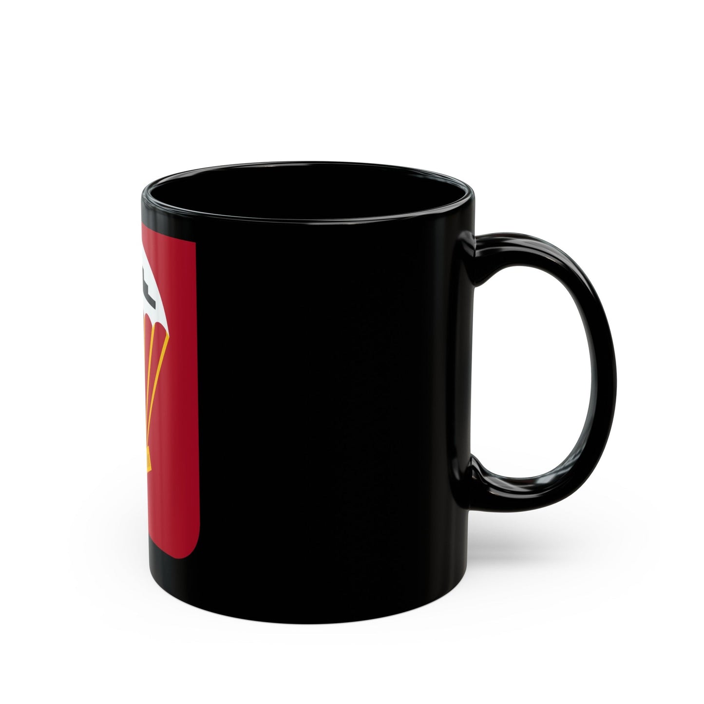 456th Airborne Field Artillery Battalion v2 (U.S. Army) Black Coffee Mug-The Sticker Space