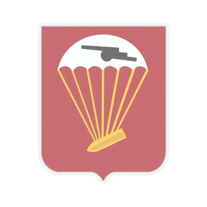 456th Airborne Field Artillery Battalion v2 (U.S. Army) STICKER Vinyl Kiss-Cut Decal 2 Inch Transparent - The Sticker Space