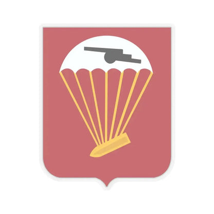 456th Airborne Field Artillery Battalion v2 (U.S. Army) STICKER Vinyl Kiss-Cut Decal 6 Inch Transparent - The Sticker Space