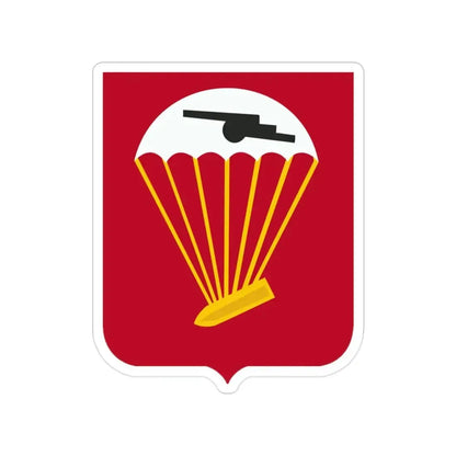 456th Airborne Field Artillery Battalion v2 (U.S. Army) Transparent STICKER Die-Cut Vinyl Decal - The Sticker Space