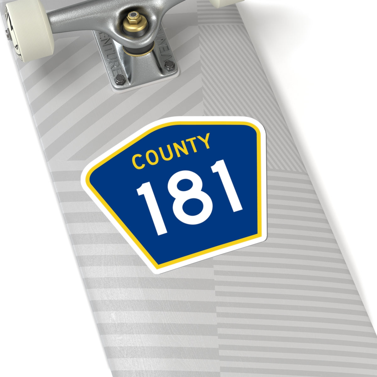 County 181 MN (Minnesota) (Road Sign) STICKER Vinyl Kiss-Cut Decal