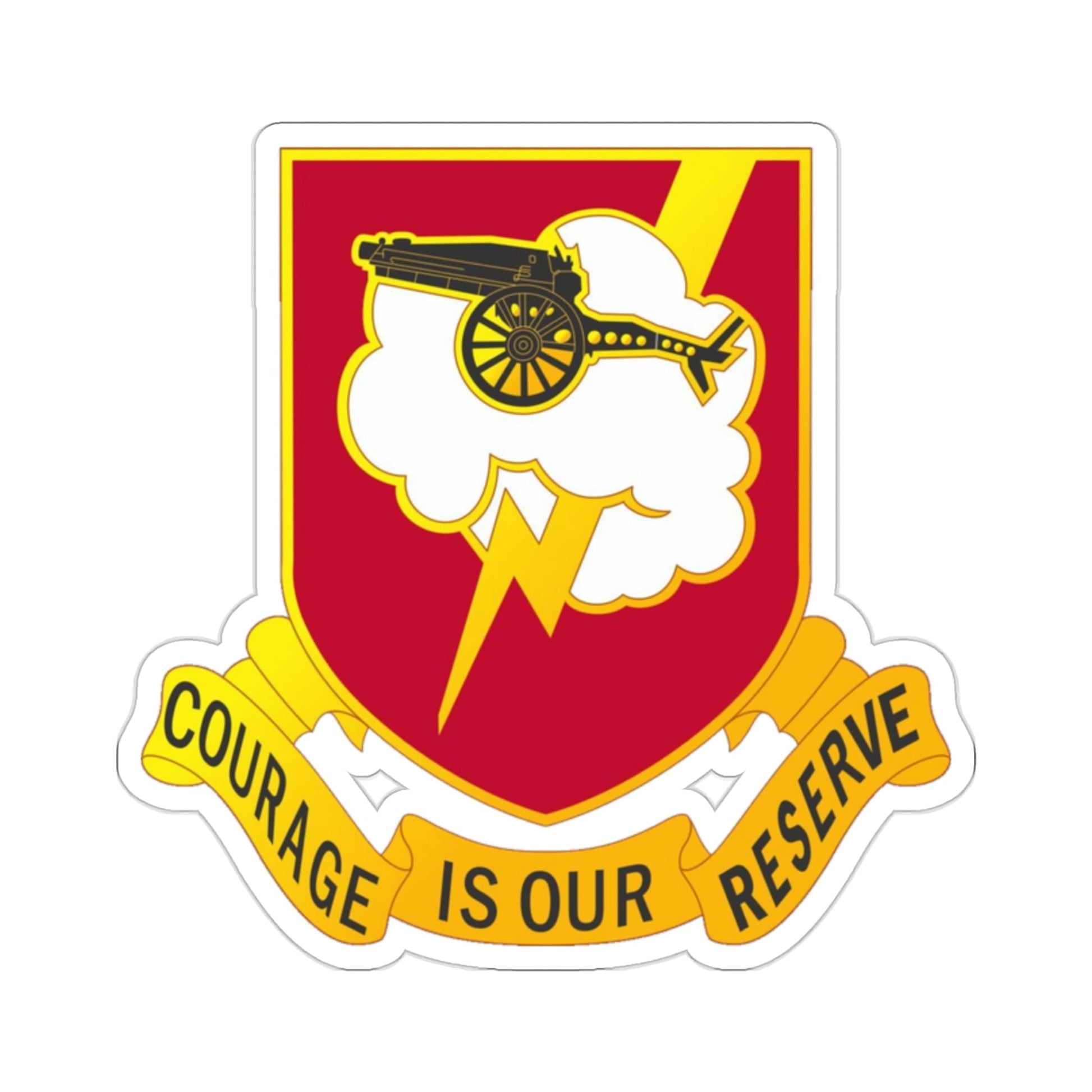 457th Airborne Field Artillery Battalion (U.S. Army) STICKER Vinyl Die-Cut Decal-2 Inch-The Sticker Space