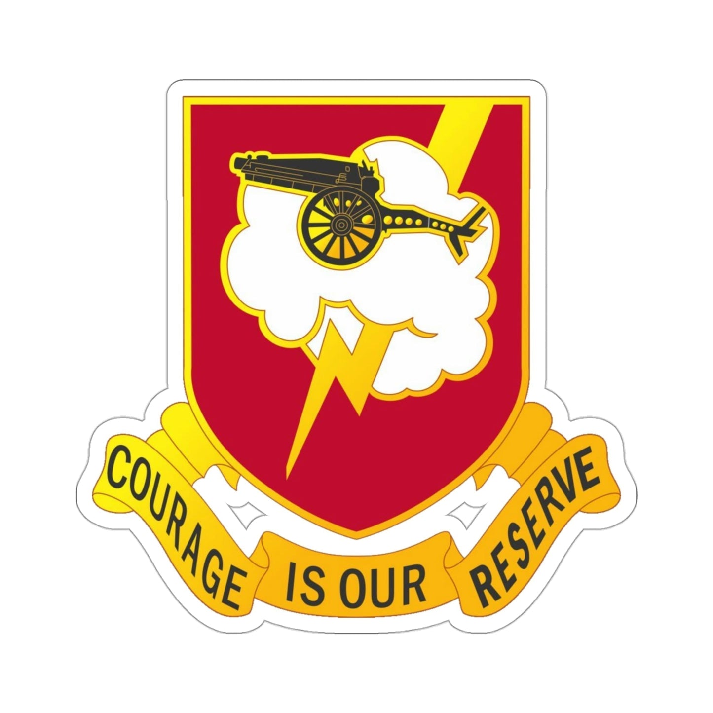 457th Airborne Field Artillery Battalion (U.S. Army) STICKER Vinyl Die-Cut Decal-3 Inch-The Sticker Space