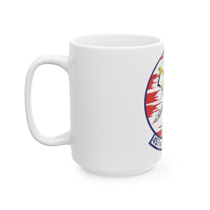 457th Fighter Squadron (U.S. Air Force) White Coffee Mug-The Sticker Space