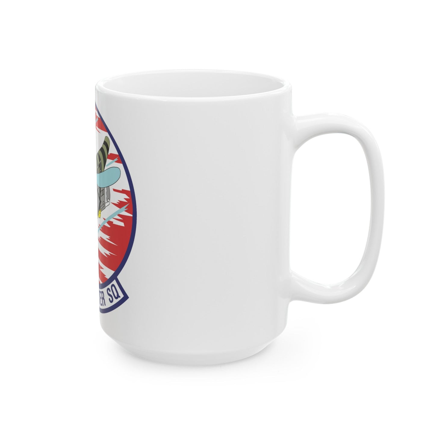 457th Fighter Squadron (U.S. Air Force) White Coffee Mug-The Sticker Space