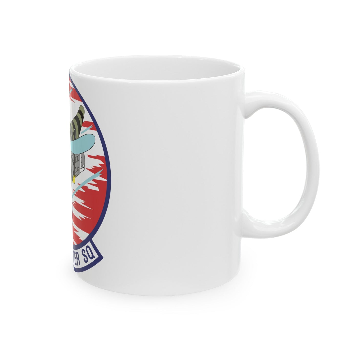 457th Fighter Squadron (U.S. Air Force) White Coffee Mug-The Sticker Space