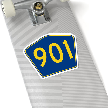 PR secondary 901 (Puerto Rico) (Road Sign) STICKER Vinyl Kiss-Cut Decal
