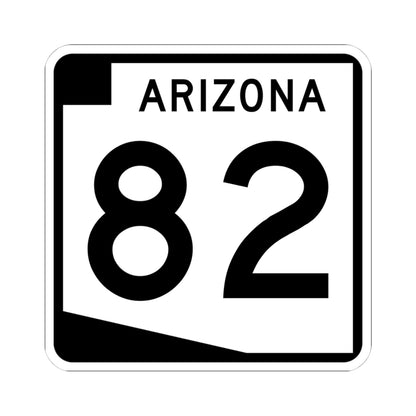 Arizona 82 (Arizona) (Road Sign) STICKER Vinyl Kiss-Cut Decal