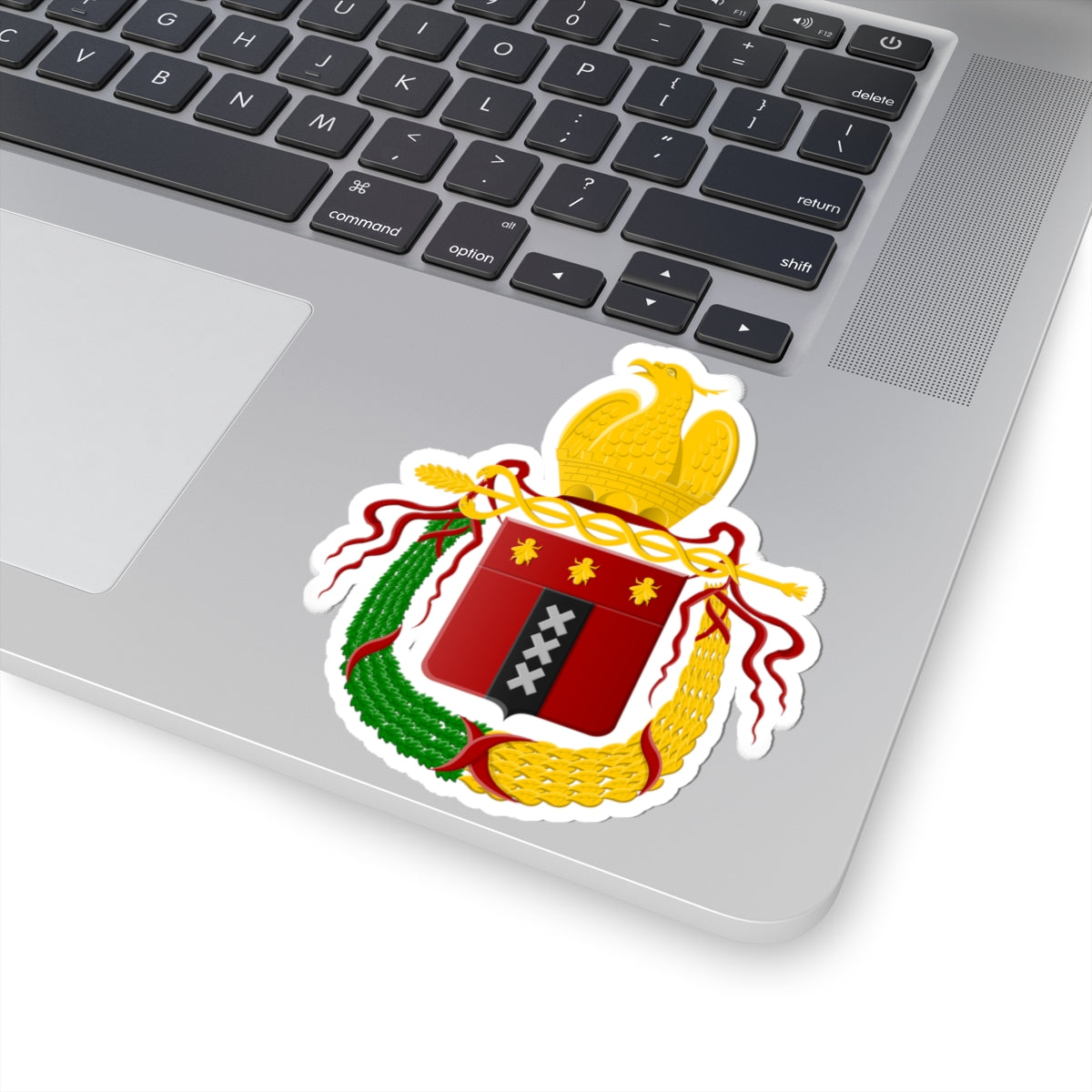 Amsterdam Frans wapen (Netherlands) (Coat of Arms) STICKER Vinyl Kiss-Cut Decal