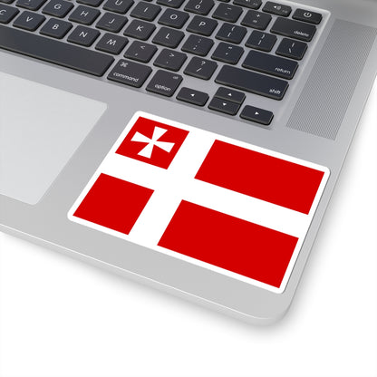 Flag of Volyn Oblast 7-5 (Ukraine) STICKER Vinyl Kiss-Cut Decal