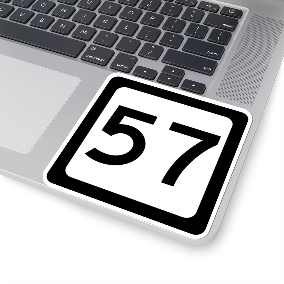 WV-57 (Virginia) (Road Sign) STICKER Vinyl Kiss-Cut Decal
